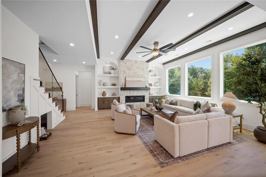 Furnished interior view inside a new home in , Lawrenceville (Image 55).