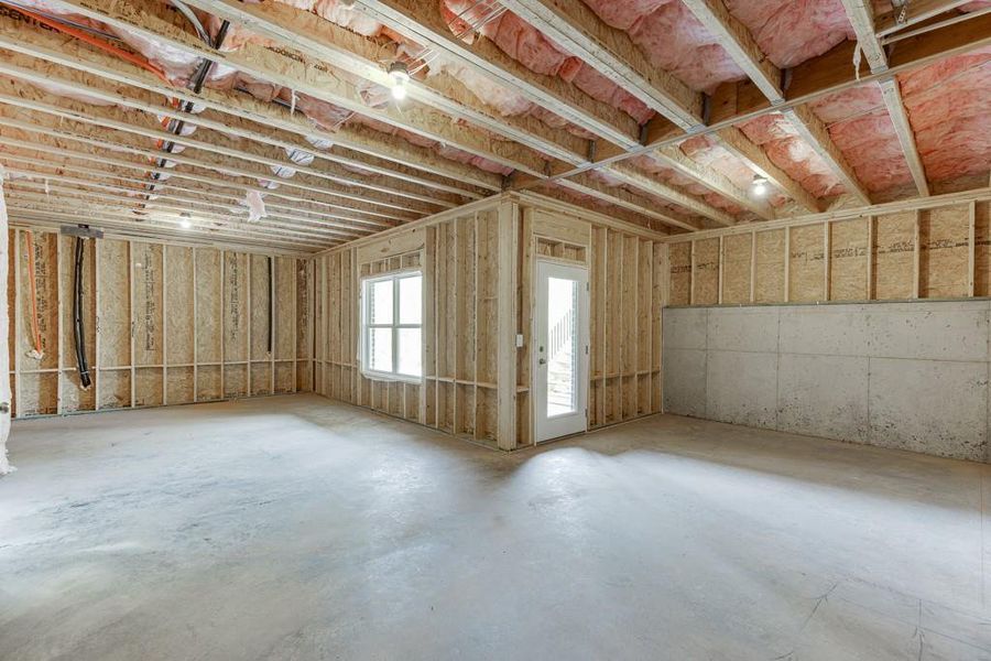 In-progress construction of a new home in , Buford, GA (Image 53).