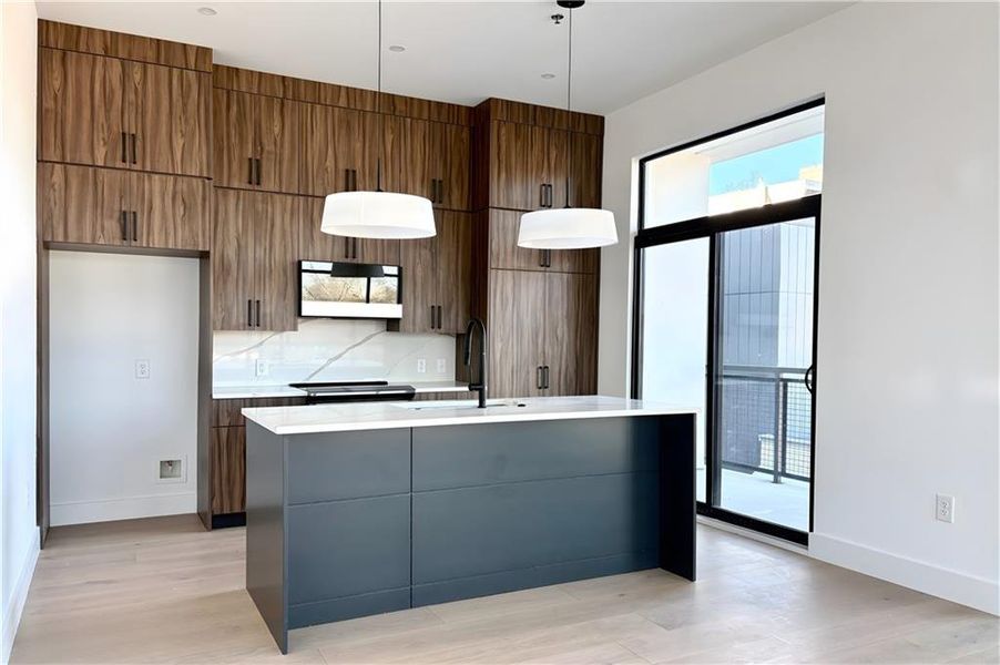 Furnished interior view inside a new home in , Atlanta (Image 5).