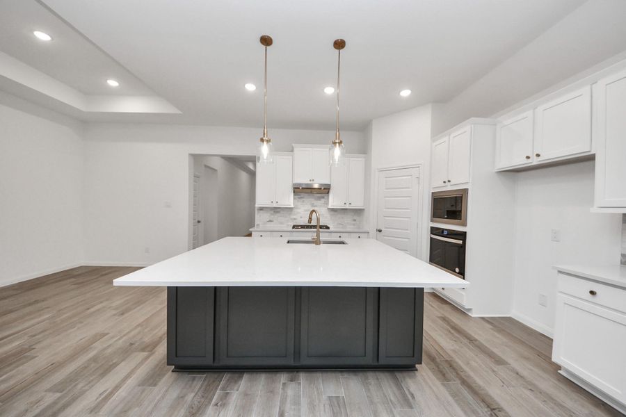 Furnished interior view inside a new home in Elyson, Katy (Image 4).