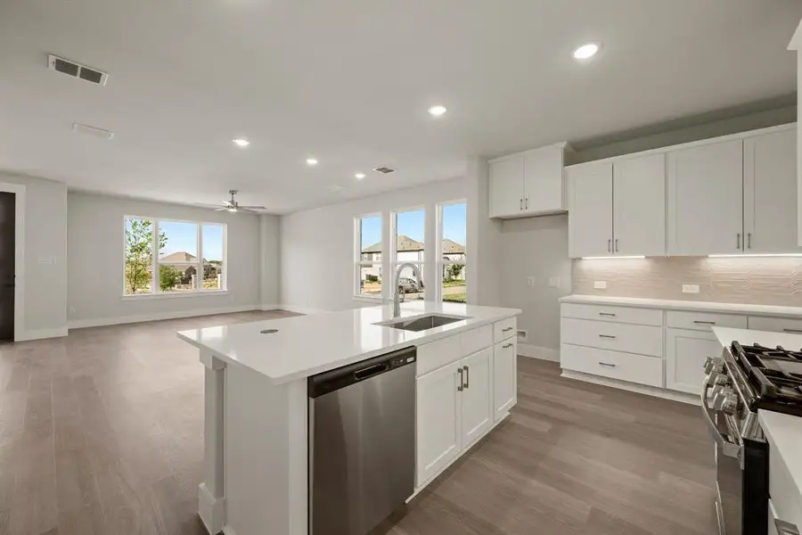 With a fantastic open concept design, our Sallie plan was designed for entertaining.