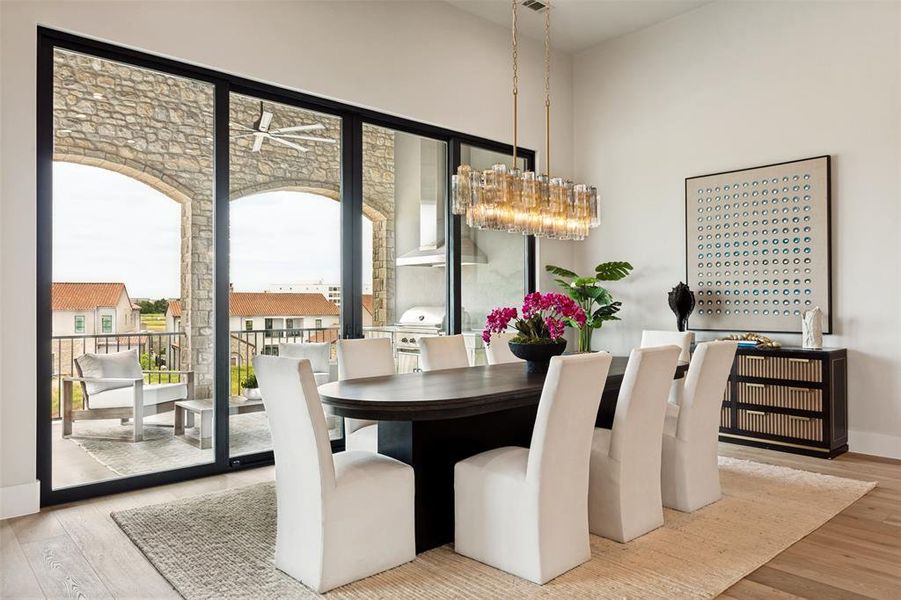 Furnished interior view inside a new home in , Westlake (Image 11).
