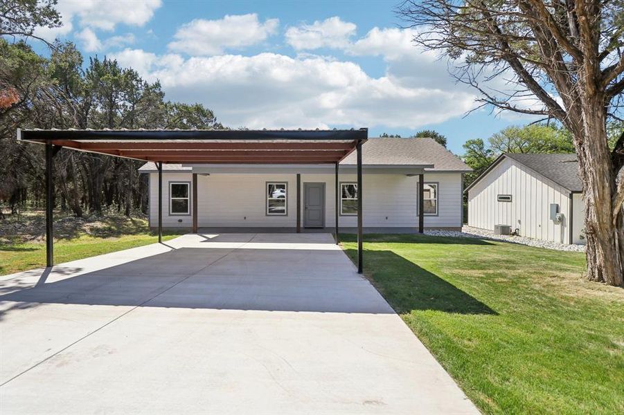 2 car carport! 2 car carport!