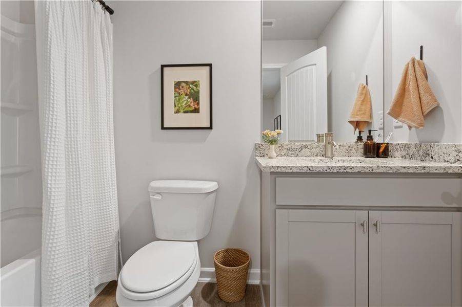 Furnished interior view inside a new home in Azalea Hills, Temple (Image 13).