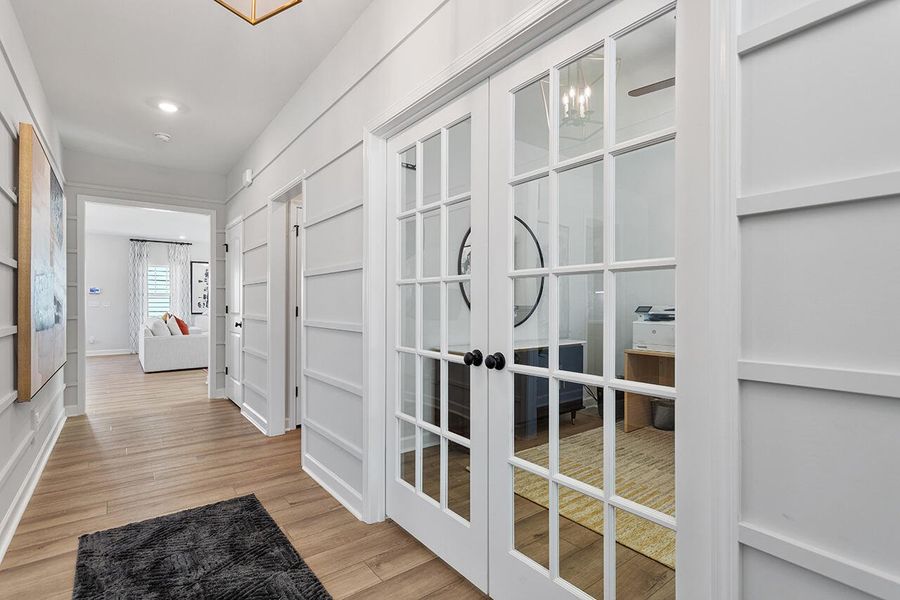Furnished interior view inside a new home in , Summerville (Image 11). Furnished interior view inside a new home in , Summerville (Image 11).