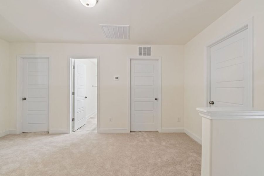Spacious, unfurnished interior of a new home in Miller's Reserve, Greensboro (Image 27). Spacious, unfurnished interior of a new home in Miller's Reserve, Greensboro (Image 27).