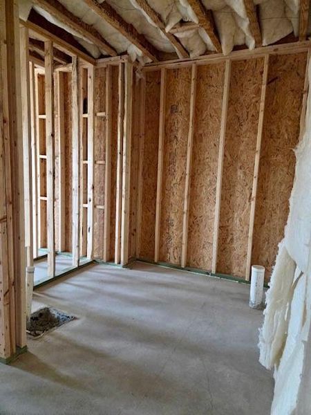 In-progress construction of a new home in , Waleska, GA (Image 23).