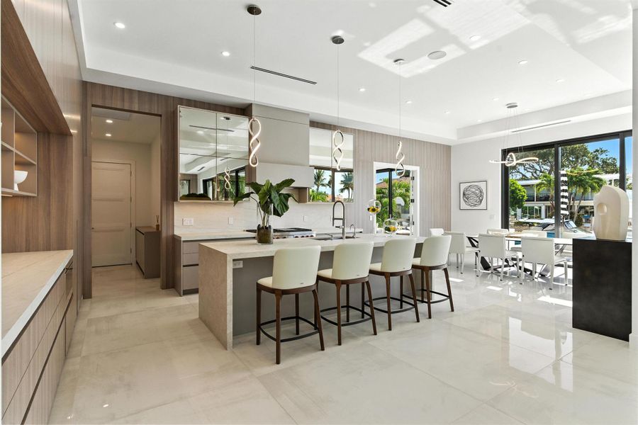 Furnished interior view inside a new home in , Boca Raton (Image 37).
