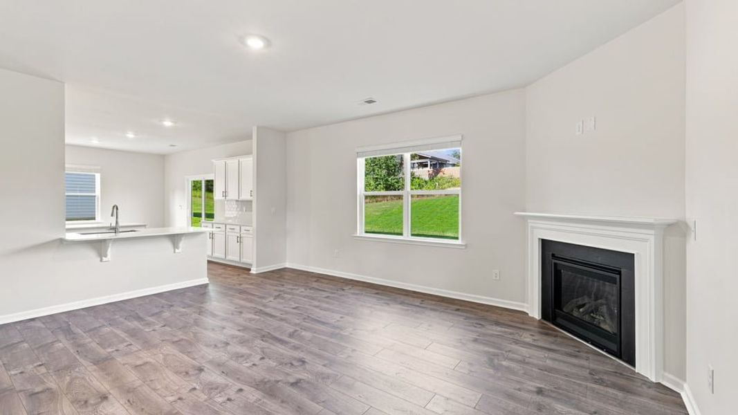 Spacious, unfurnished interior of a new home in Chestnut Ridge, Greenville (Image 25).