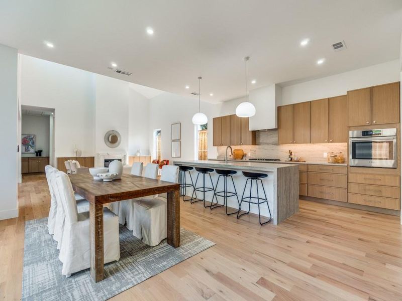 Furnished interior view inside a new home in , Dallas (Image 9). Furnished interior view inside a new home in , Dallas (Image 9).