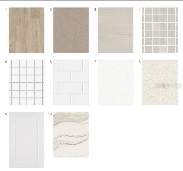 Sample of building materials used in homes in Skye Ranch Community Group Page, Sarasota (Image 9). Sample of building materials used in homes in Skye Ranch Community Group Page, Sarasota (Image 9).