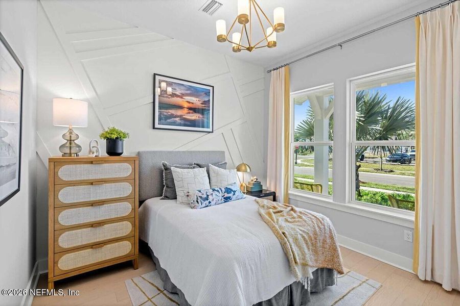 Furnished interior view inside a new home in Reflections 50' Front Load, Ponte Vedra (Image 13).