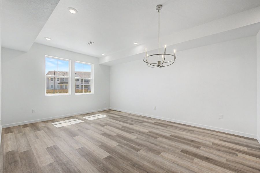 Spacious, unfurnished interior of a new home in Arras Park, Thornton (Image 10).