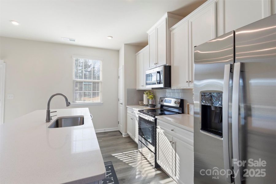 Furnished interior view inside a new home in , Gastonia (Image 8).