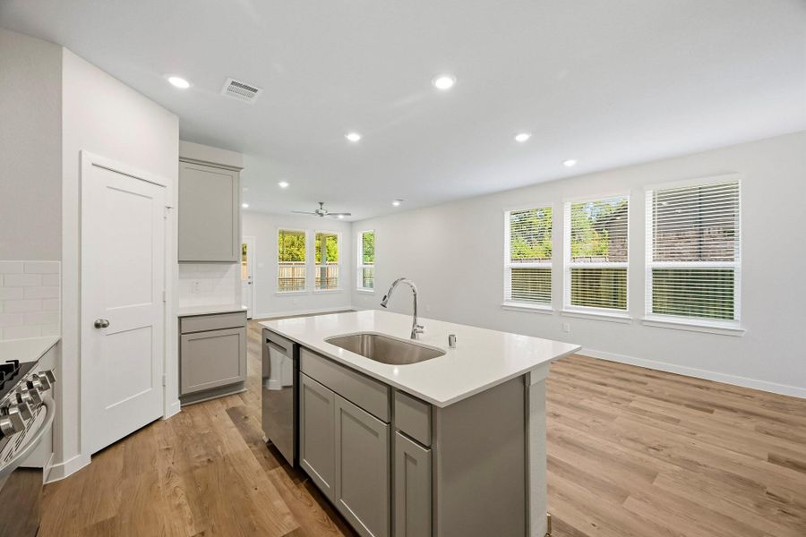 Furnished interior view inside a new home in Audubon, Magnolia (Image 6).