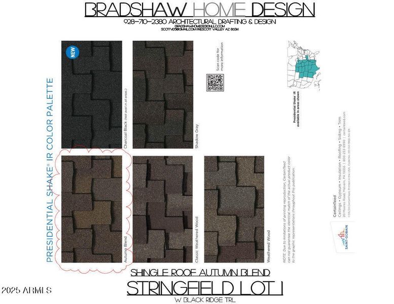 SHINGLE COLOR SHINGLE COLOR