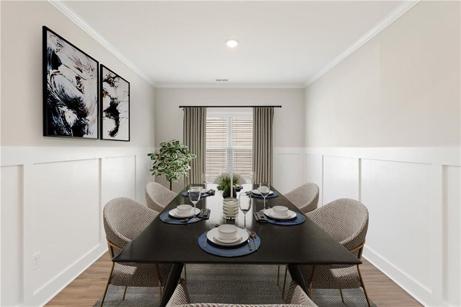 Furnished interior view inside a new home in , Villa Rica (Image 10).
