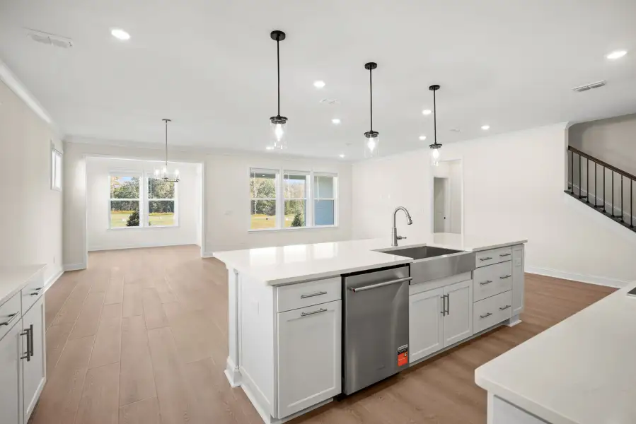 Furnished interior view inside a new home in Kinsdale, Lancaster (Image 15).