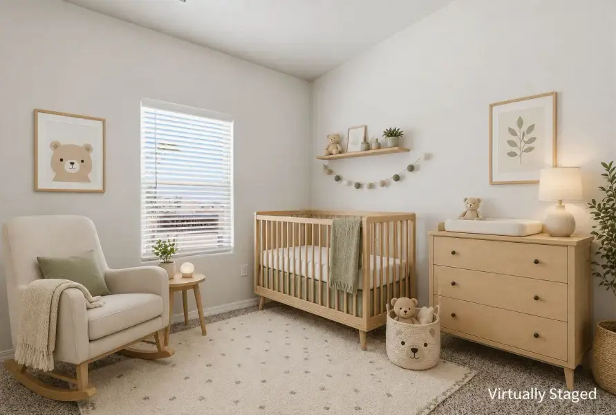 Representative furnished interior of a home built from the Poppy by View Homes in Paseo del Este, El Paso (Image 8).