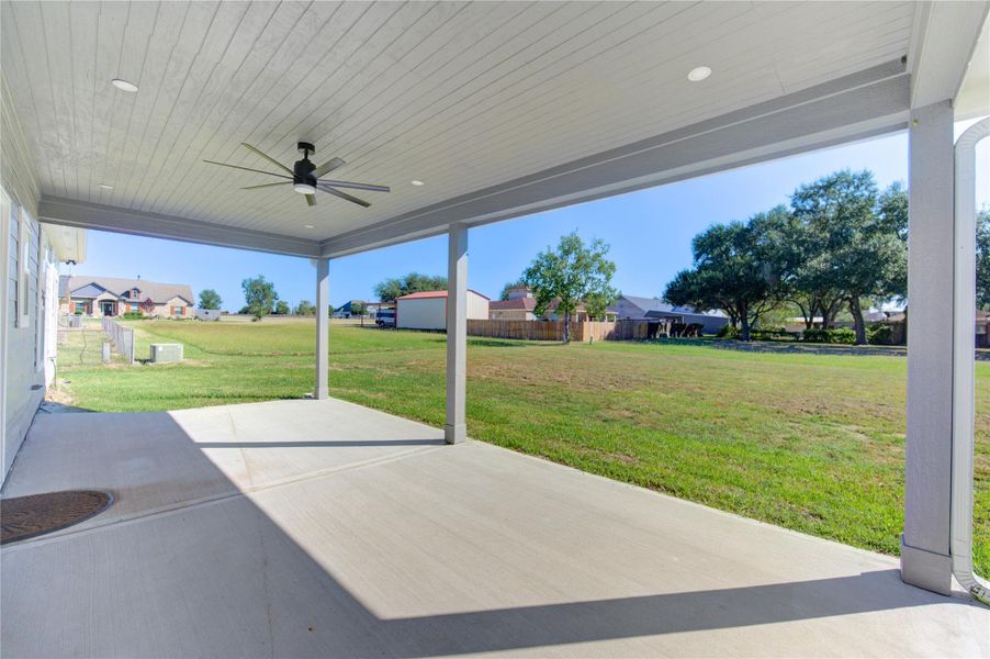 Exterior details and patio area of a home in , Waller (Image 1). Exterior details and patio area of a home in , Waller (Image 1).