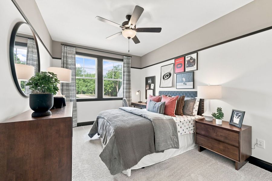 Representative furnished interior of a home built from the The Barrington by Davidson Homes LLC in Ashland, Holly Springs (Image 39).