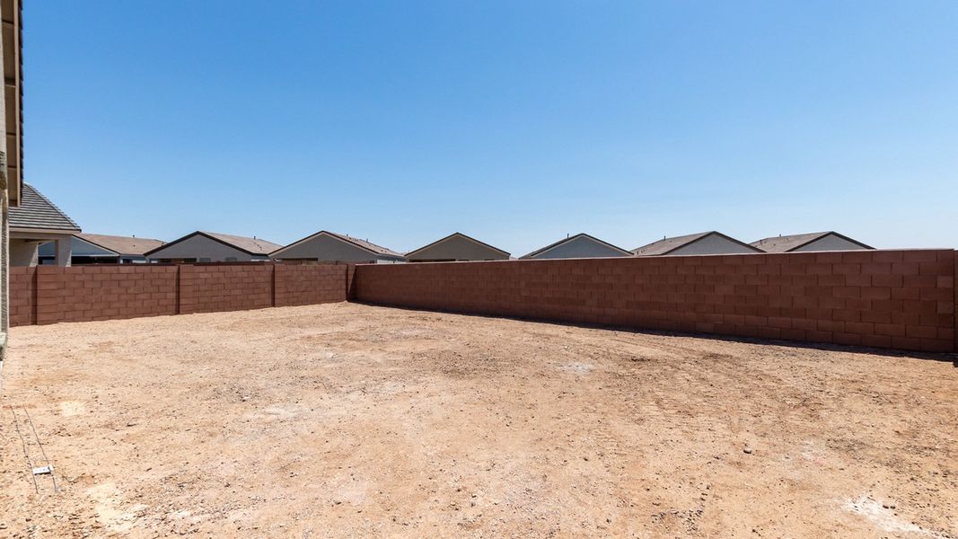 Exterior details and patio area of a home in Barnett Village, Marana (Image 24).