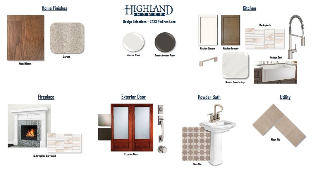 Sample of building materials used in homes in Walsh, Aledo (Image 36). Sample of building materials used in homes in Walsh, Aledo (Image 36).