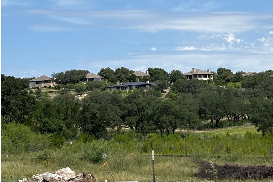 View of undeveloped land