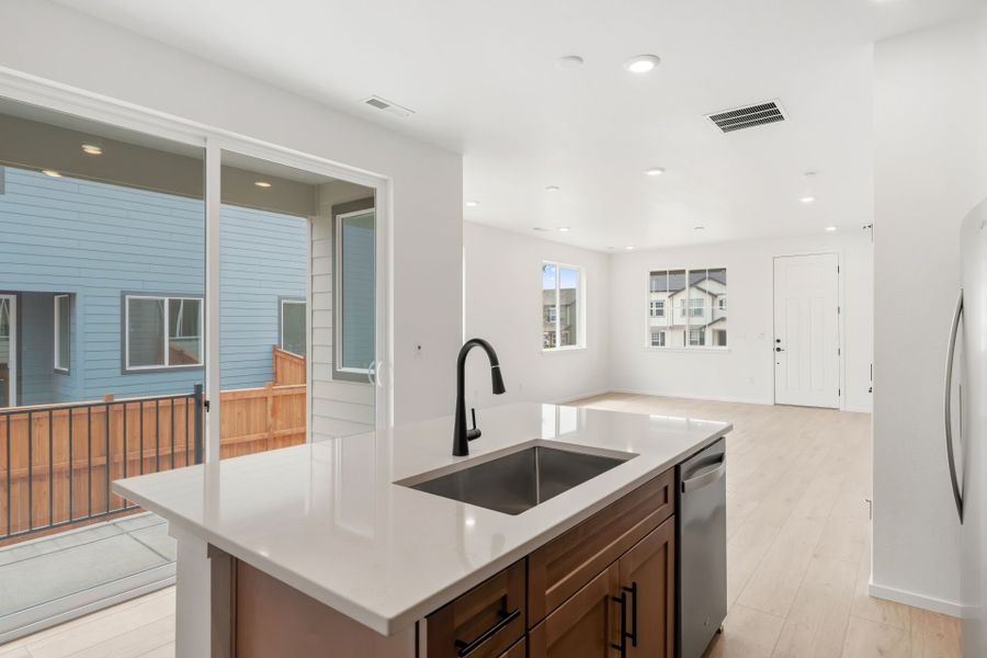 Furnished interior view inside a new home in Sky Ranch, Watkins (Image 10).