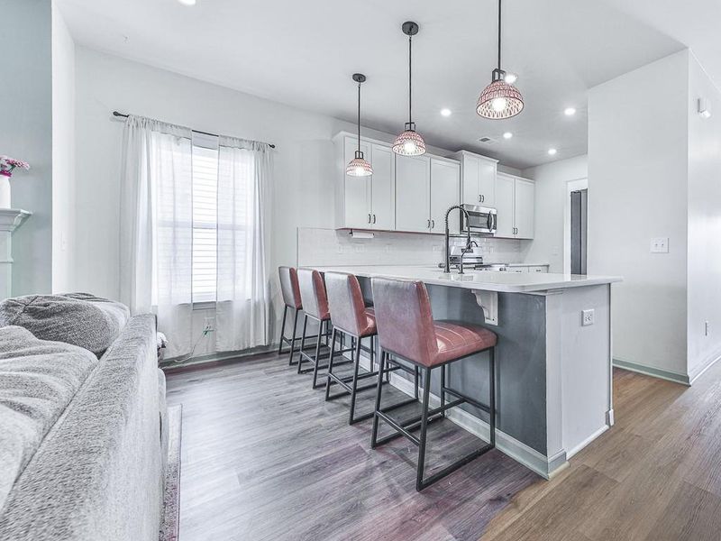 Furnished interior view inside a new home in , Cartersville (Image 9).
