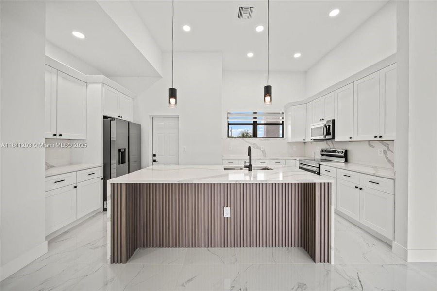 Furnished interior view inside a new home in , Cape Coral (Image 8). Furnished interior view inside a new home in , Cape Coral (Image 8).