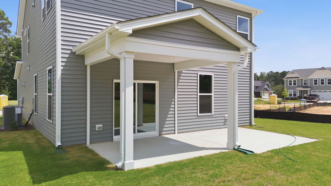 Exterior details and patio area of a home in Highgate, Clayton (Image 3).