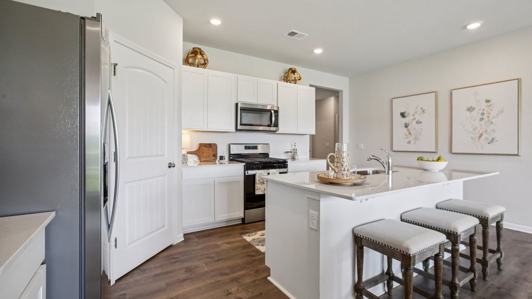 Furnished interior view inside a new home in The Parks, White House (Image 20).