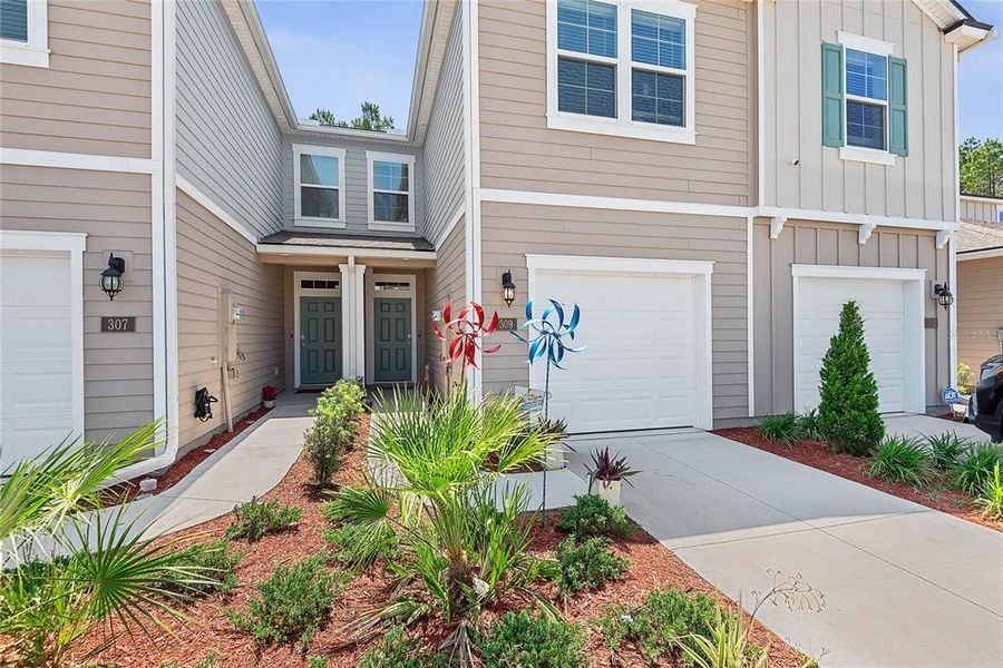 Exterior details and patio area of a home in , Palm Coast (Image 25). Exterior details and patio area of a home in , Palm Coast (Image 25).