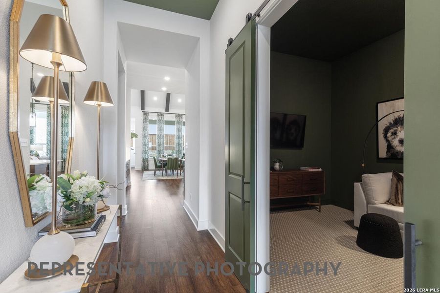 Furnished interior view inside a new home in Davis Ranch, San Antonio (Image 11).