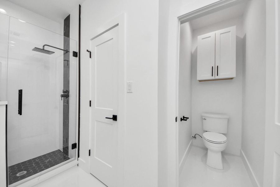 Furnished interior view inside a new home in , Houston (Image 11).