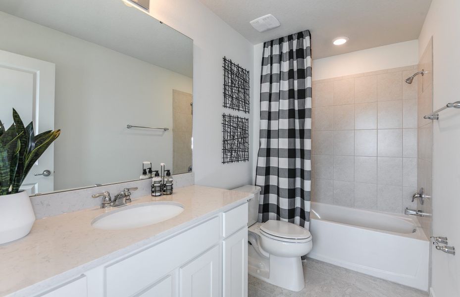 Furnished interior view inside a new home in Oakfield Lakes, Parrish (Image 8).