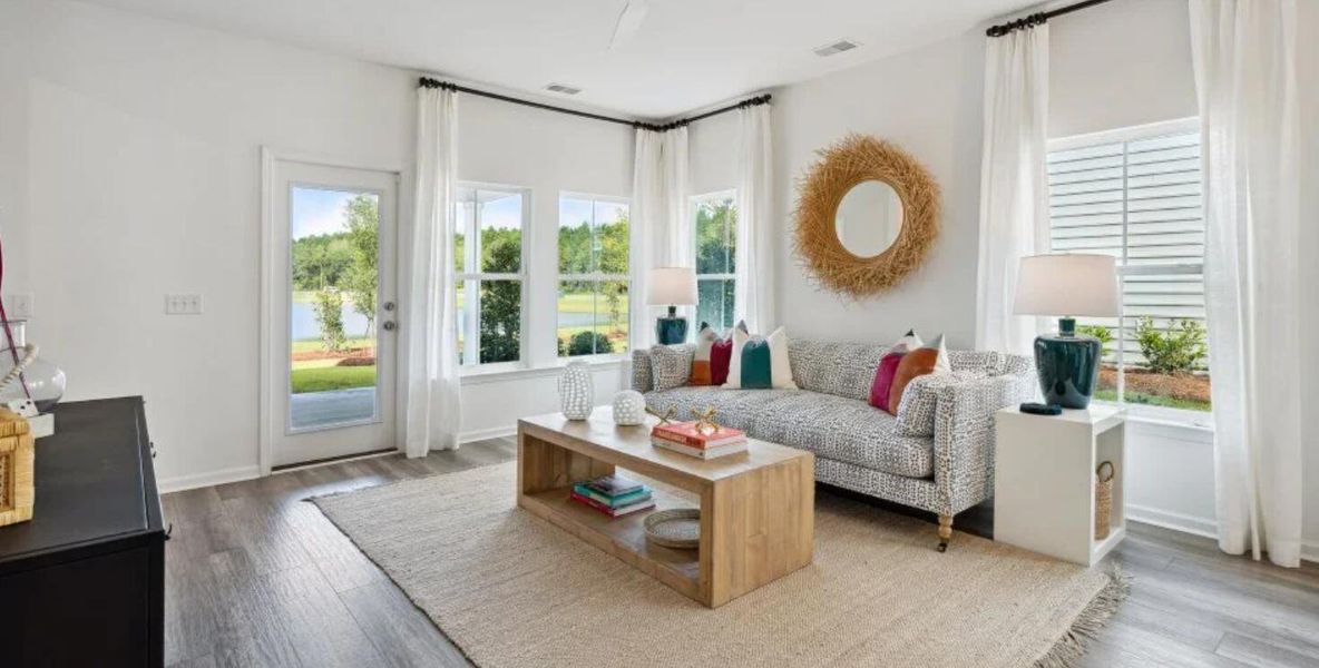 Furnished interior view inside a new home in Heron's Walk at Summers Corner: Carolina Collection, Summerville (Image 4).