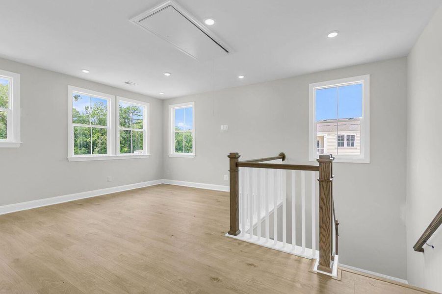 Spacious, unfurnished interior of a new home in Heron Preserve, Hanahan (Image 17). Spacious, unfurnished interior of a new home in Heron Preserve, Hanahan (Image 17).