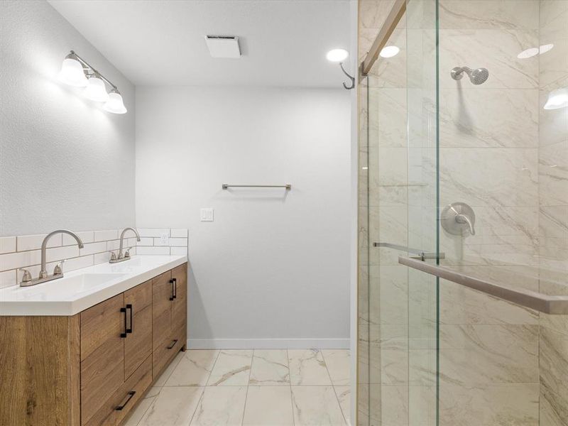 Furnished interior view inside a new home in , Bowie (Image 13).