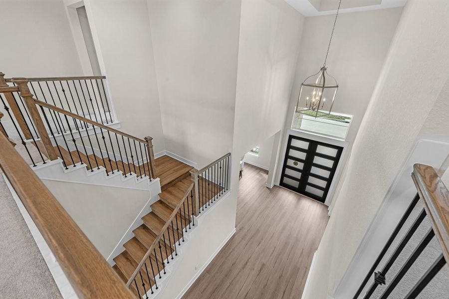 Spacious, unfurnished interior of a new home in Bridgeland, Cypress (Image 20).