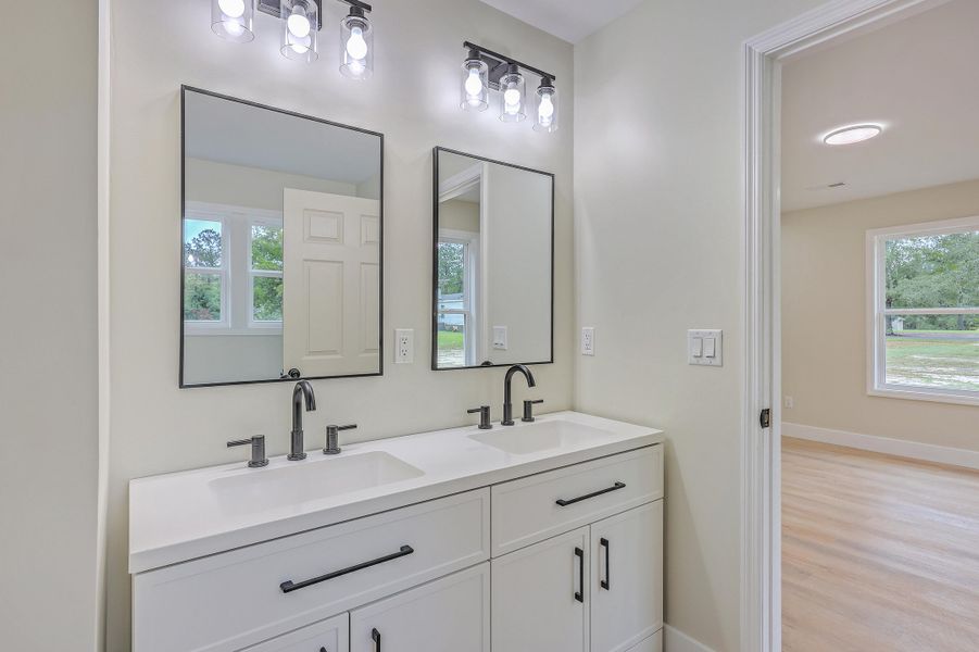 Furnished interior view inside a new home in , Pineville (Image 6). Furnished interior view inside a new home in , Pineville (Image 6).