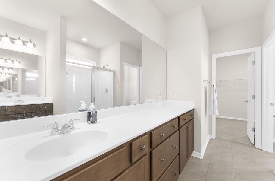 Furnished interior view inside a new home in The Groves of Berkeley, Moncks Corner (Image 43).