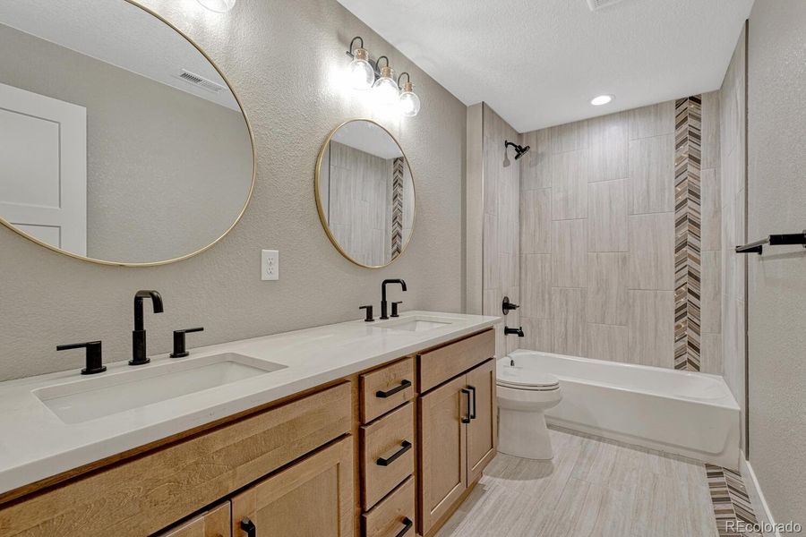 Furnished interior view inside a new home in , Colorado Springs (Image 32).
