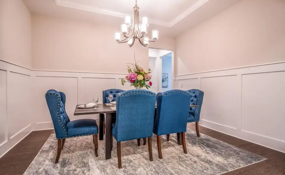 Representative furnished interior of a home built from the Muirfield by Greybrook Homes in Shepherds Trace, Clover (Image 17).