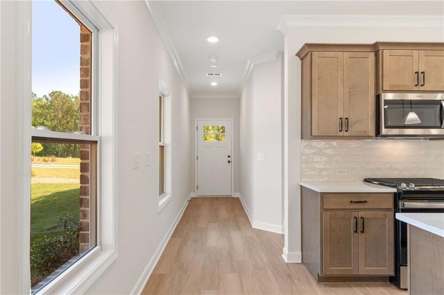 Furnished interior view inside a new home in Wildwood Place, Powder Springs (Image 7).