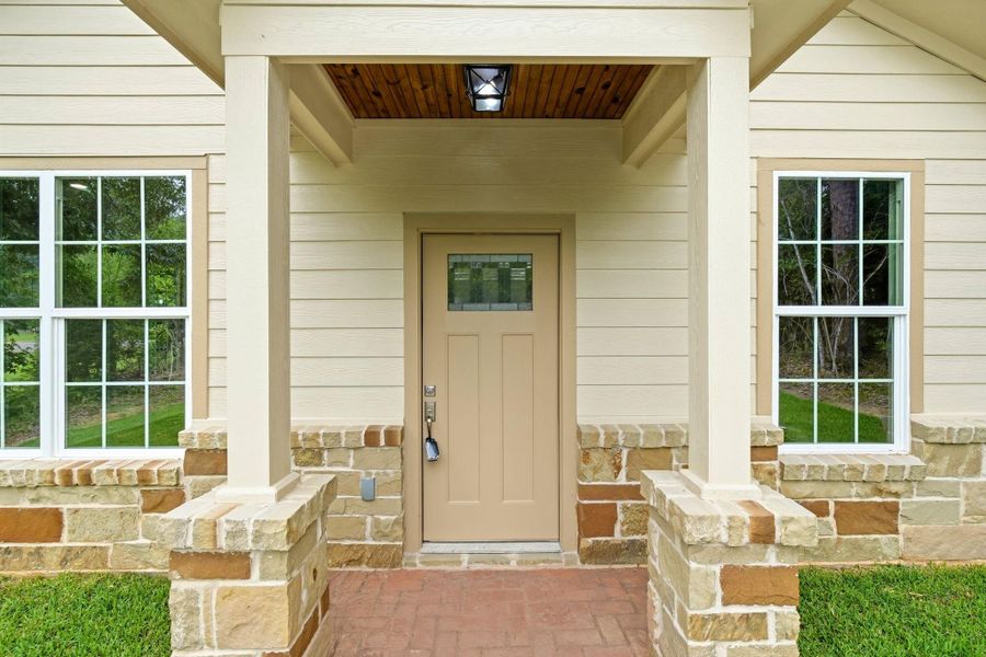 Exterior details and patio area of a home in , Coldspring (Image 20). Exterior details and patio area of a home in , Coldspring (Image 20).