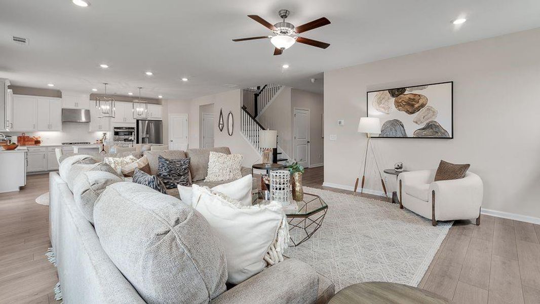 Furnished interior view inside a new home in Stratford Hills, Ball Ground (Image 28).