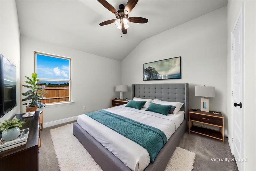 Furnished interior view inside a new home in Fox Landing, Caddo Mills (Image 16).