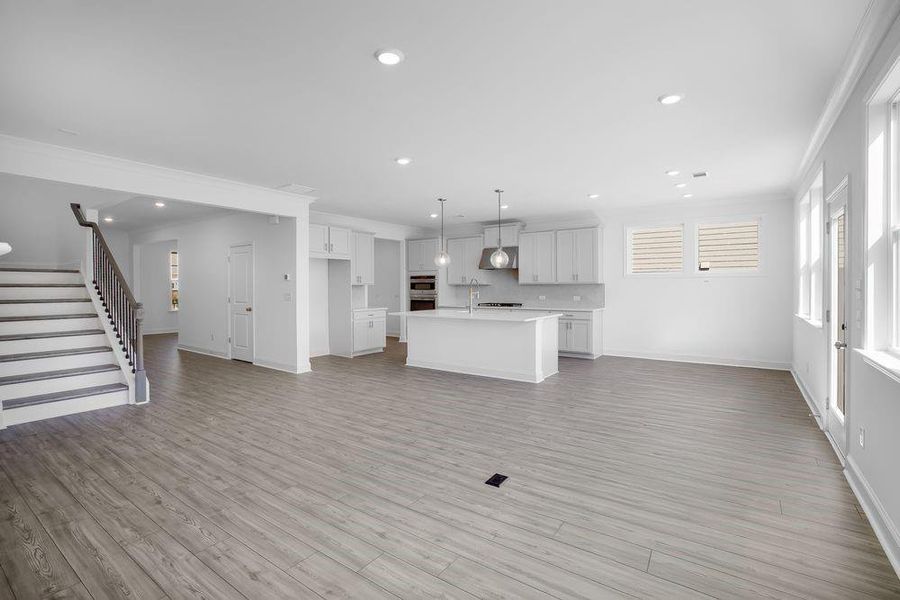 Spacious, unfurnished interior of a new home in Bailey Fence, Dacula (Image 16).
